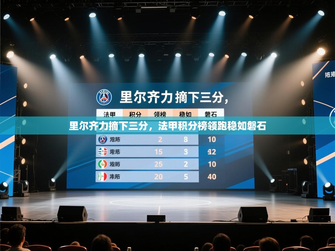 里尔齐力摘下三分，法甲积分榜领跑稳如磐石  第2张